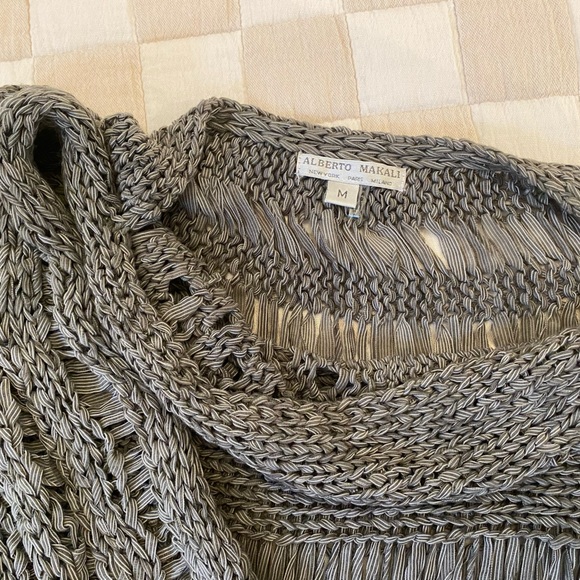 Fringed Alberto Makali sweater - Picture 8 of 10